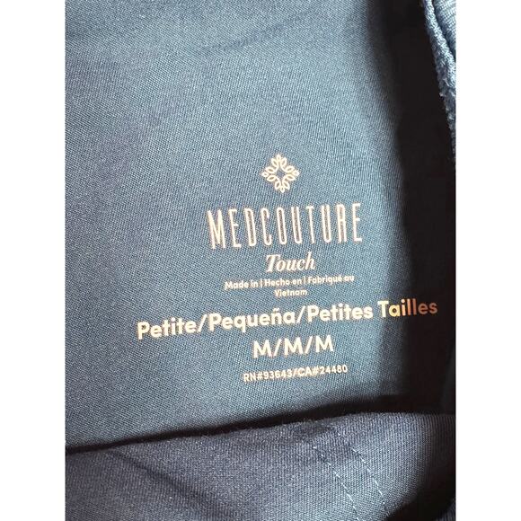 Med couture touch cargo Caribbean scrub pants joggers medium petite - Picture 4 of 6